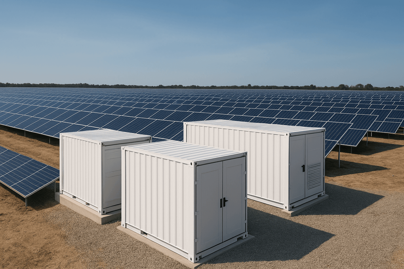 Project pairs 86 MW solar with lithium-ion and zinc batteries for round-the-clock power