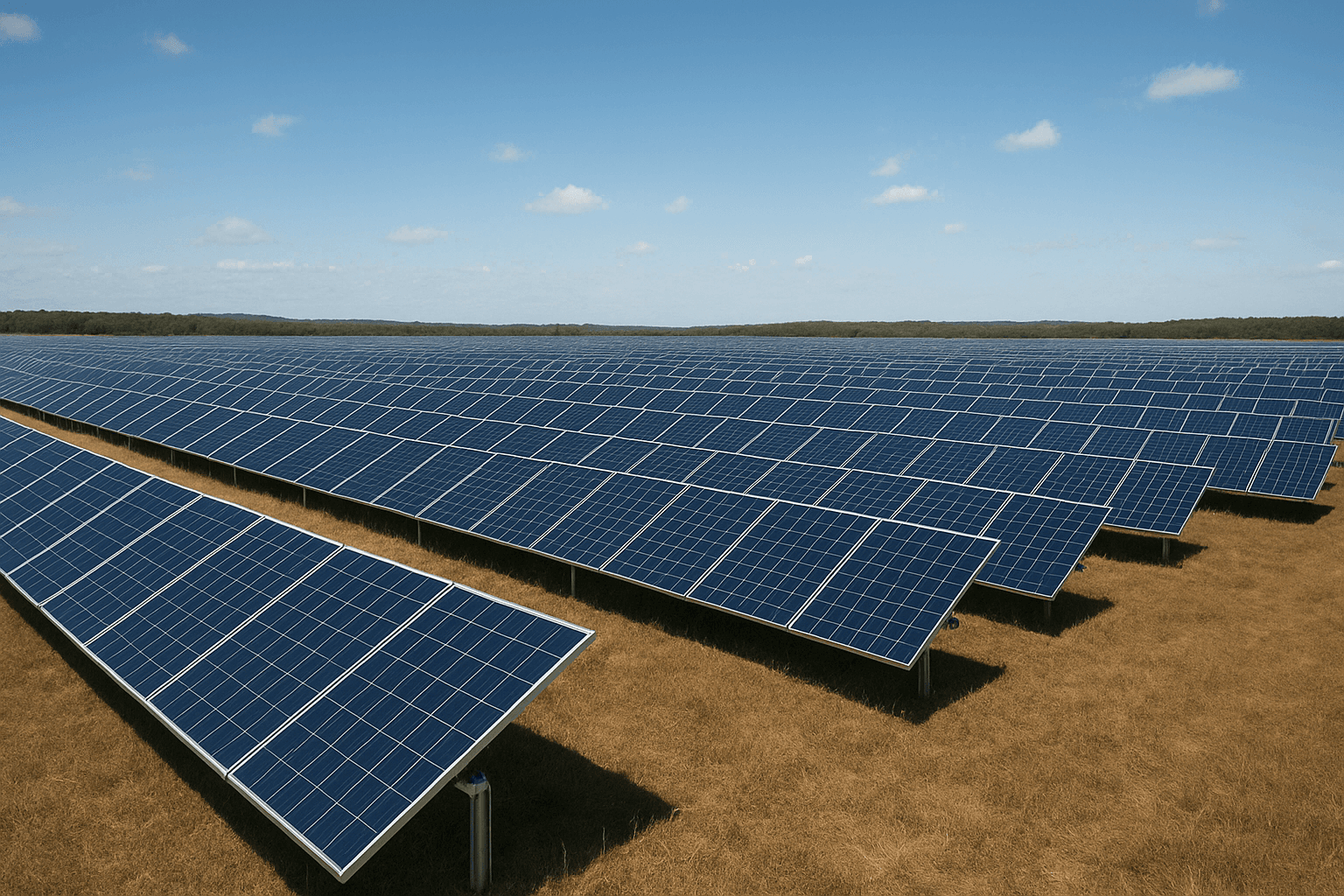Largest U.S. Solar Project Spurs Debate Over Grid and Land Use