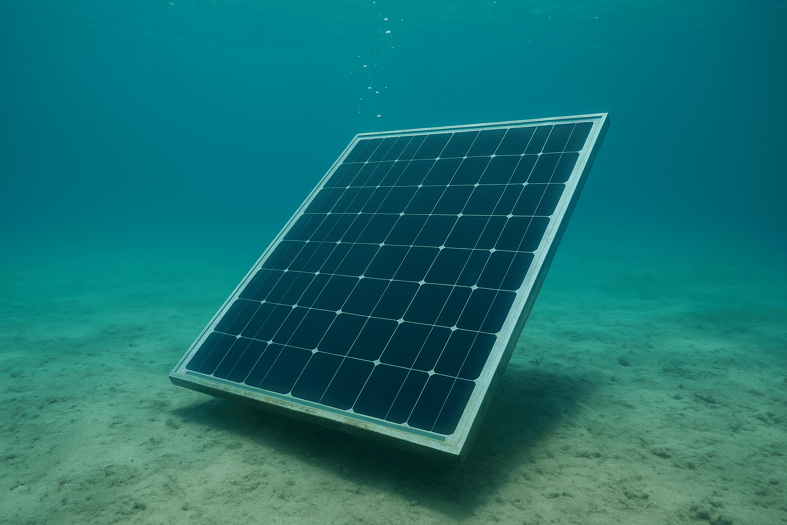 Can Solar Power Work Underwater? Scientists Test Panels 10 Metres Beneath the Sea